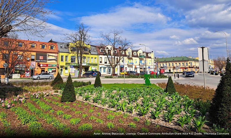 Plac Króla Zygmunta Starego w Grodzisku Mazowieckim