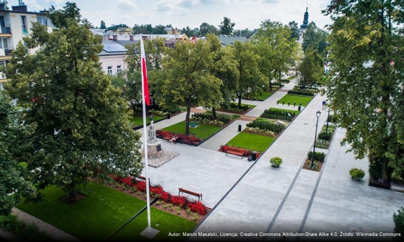 Plac Wolności w Grodzisku Mazowieckim